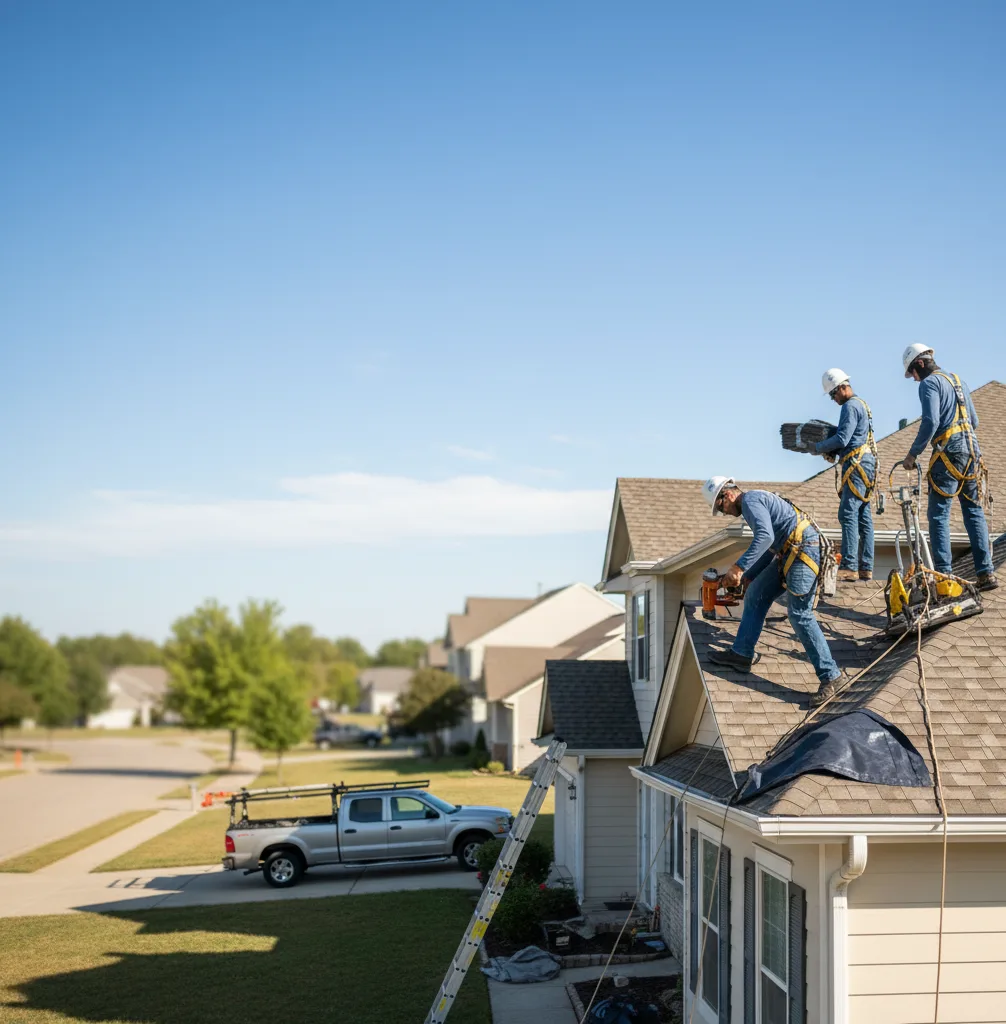 Roof Repair in St. Helena